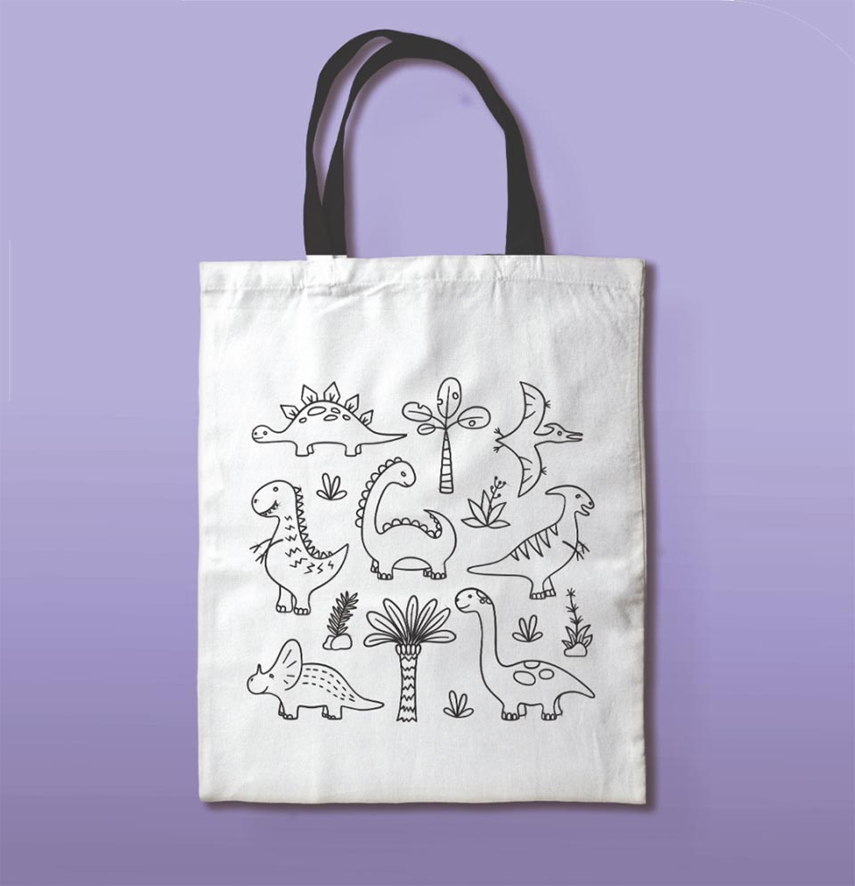 DIY Color Your Bag Kit Available with Different Themes | 3years+