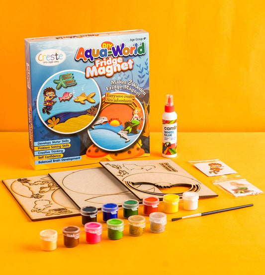 DIY Fridge Magnet Aquarium Theme Kit | 4years+
