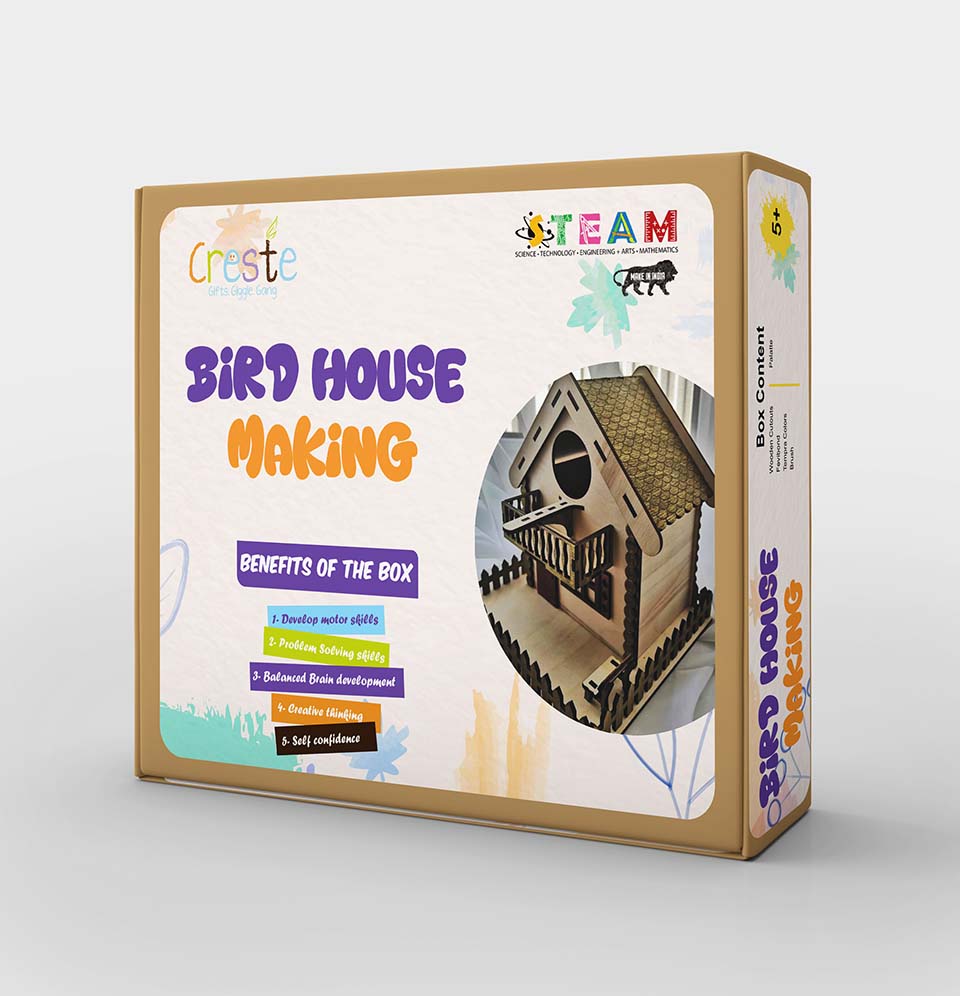 DIY Bird House Making Kit | 5years+
