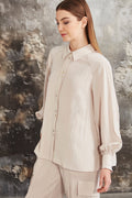 Glide - Demure Shirt - Champagne