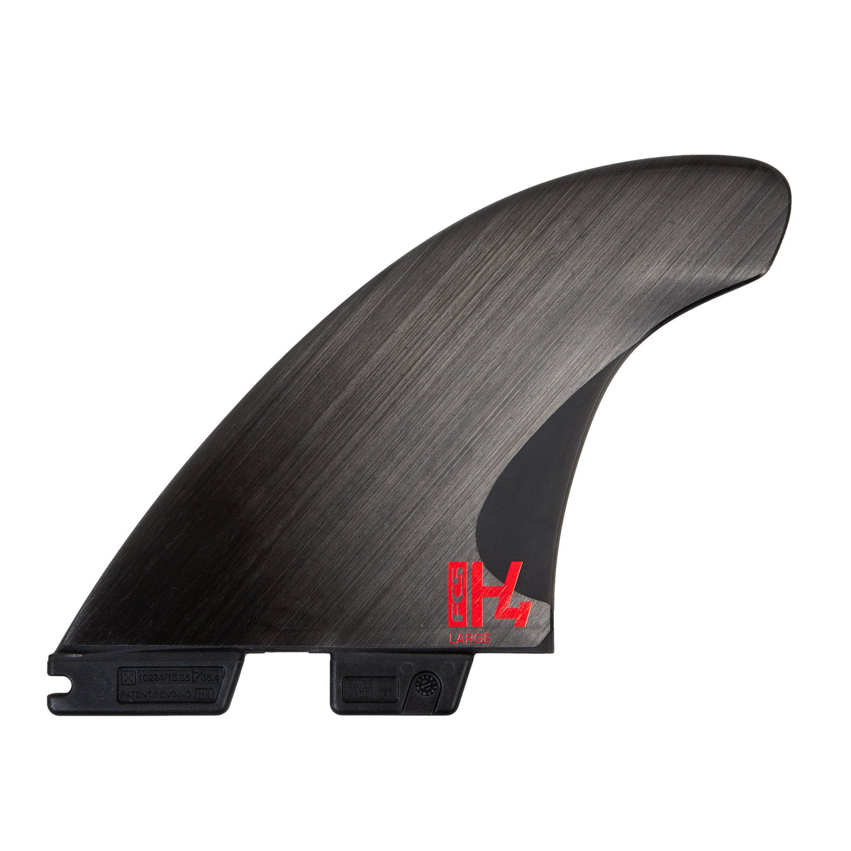 FCS II H4 Large Smoke Tri Fins