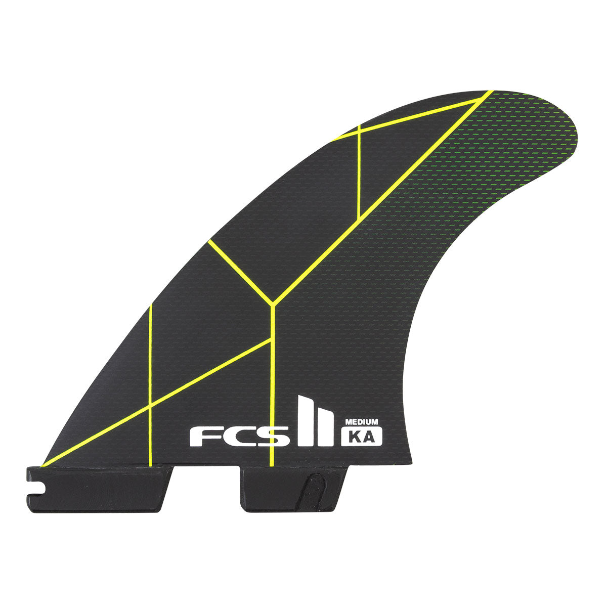 FCS II KA PC Grom Black/Acid Tri Fins