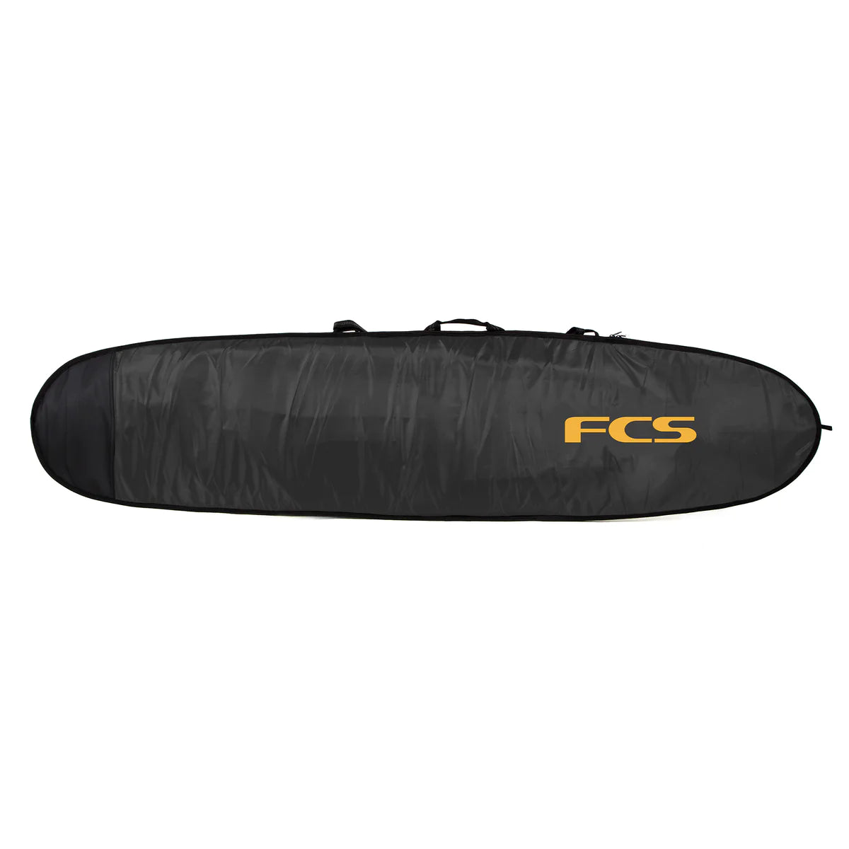 FCS 10&prime; Classic Long Board Black/Mango