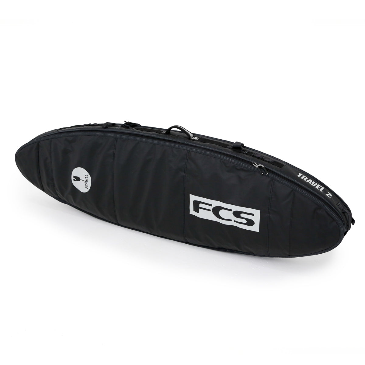 FCS Travel 2 Fun Board 7’6&Prime; Black/Grey