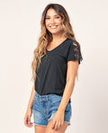 LOVELY TEE V NECK