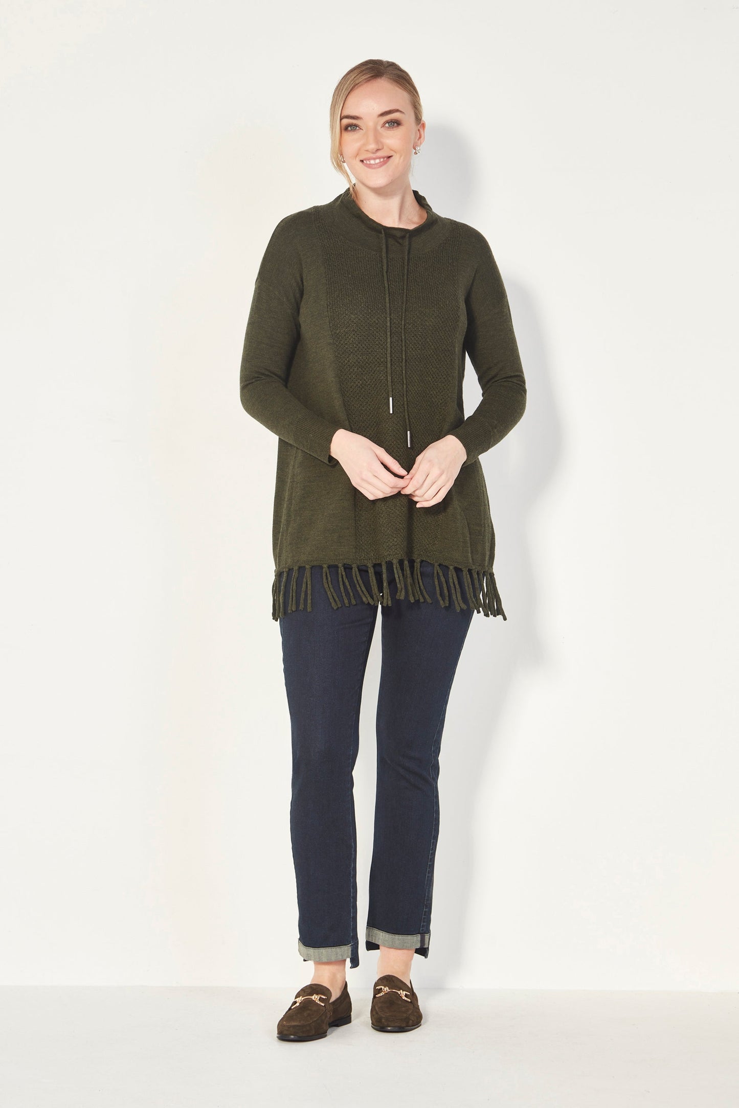 Havana Sweater - Olive Marle