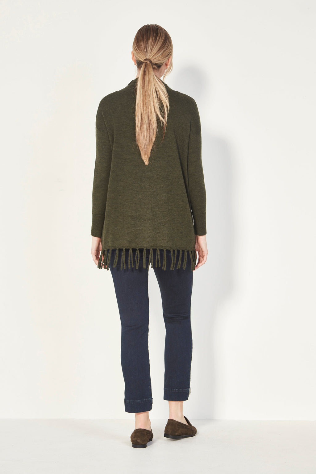 Havana Sweater - Olive Marle