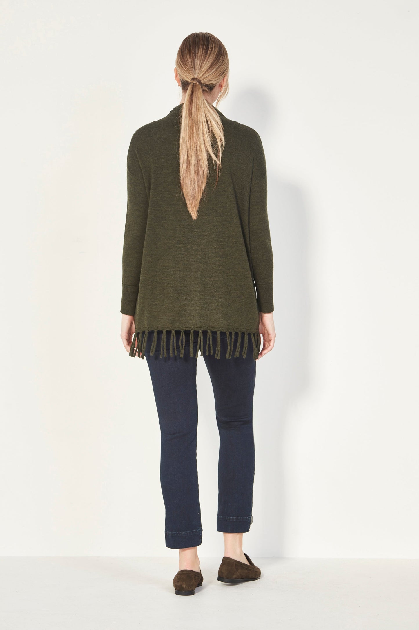 Havana Sweater - Olive Marle