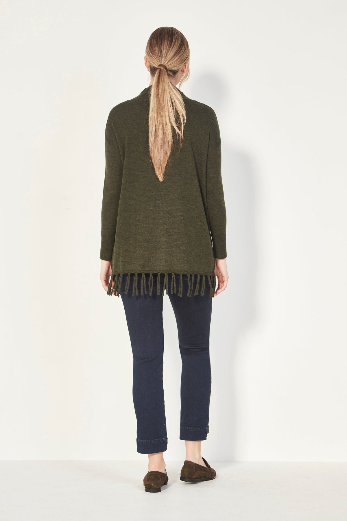 Havana Sweater - Olive Marle