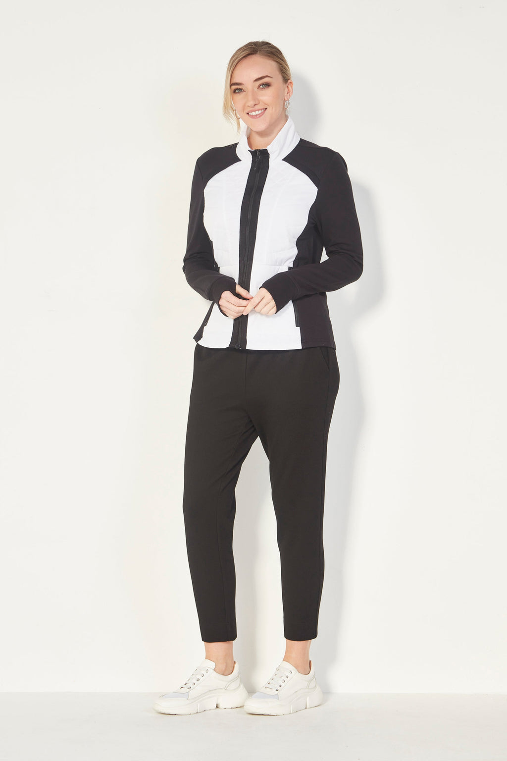 Idaho Jacket - Black/White