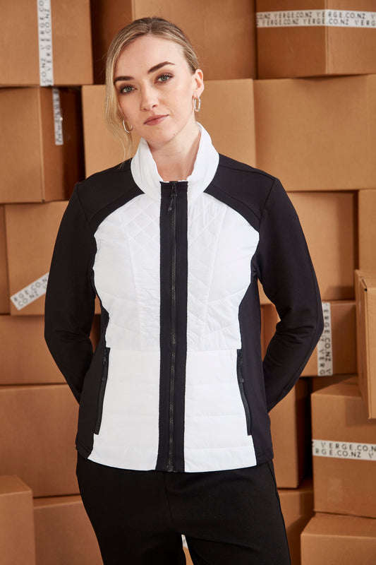 Idaho Jacket - Black/White