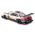 Mini GT x Kaido House KHMG251 Nissan Silvia S13-R Circuit Spec V1 1:64 White