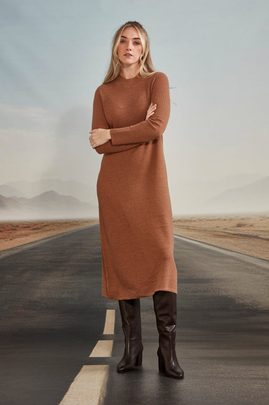 Lennox Dress - Caramel