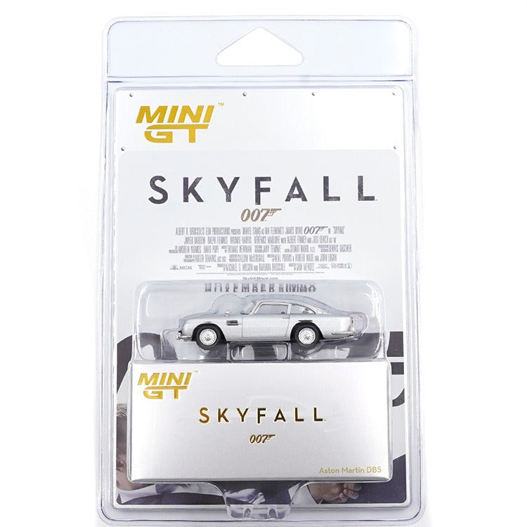 Mini GT MGT00913 Aston Martin DB5 James Bond 007 Skyfall English Packaging 1:64 Silver