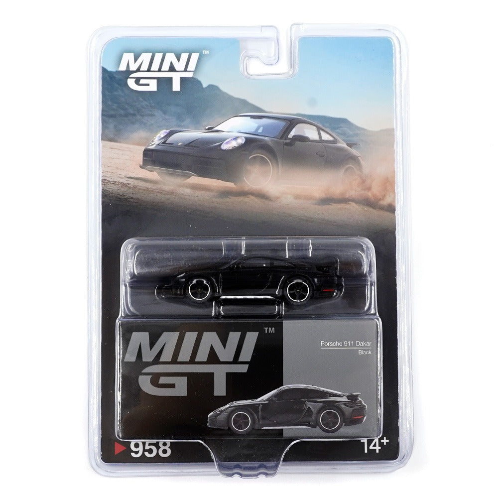 Mini GT MGT00958 Porsche 911 Dakar 1:64 Black