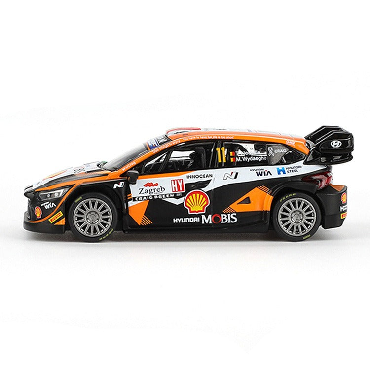 Mini GT MGT00972 Hyundai i20 N Rally1 #11 2023 Rally Croatia Power Stage Winner 1:64