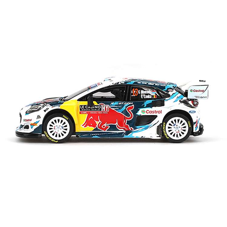 Mini GT MGT00974 Ford Puma Rally1 #13 M-Sport Ford WRT 2024 Rally Monte Carlo 1:64 White