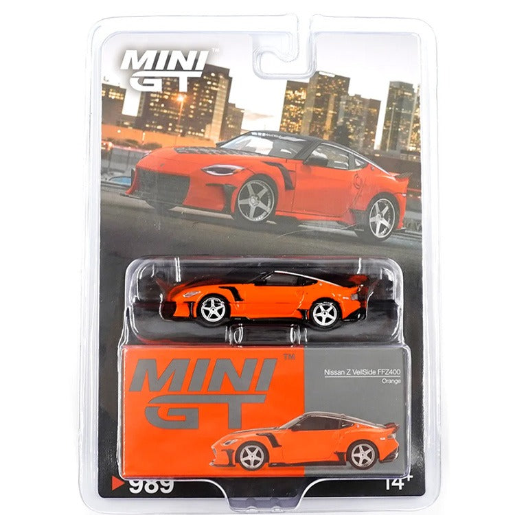 Mini GT MGT00989 Nissan Z VeilSide FFZ400 1:64 Orange