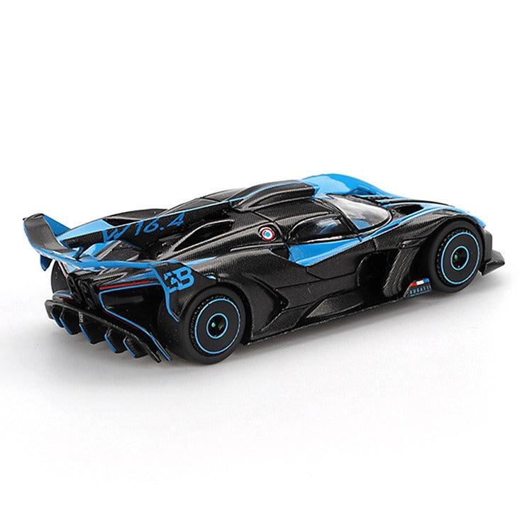 Mini GT MGT01063 Bugatti Bolide Presentation 1:64 Black Blue
