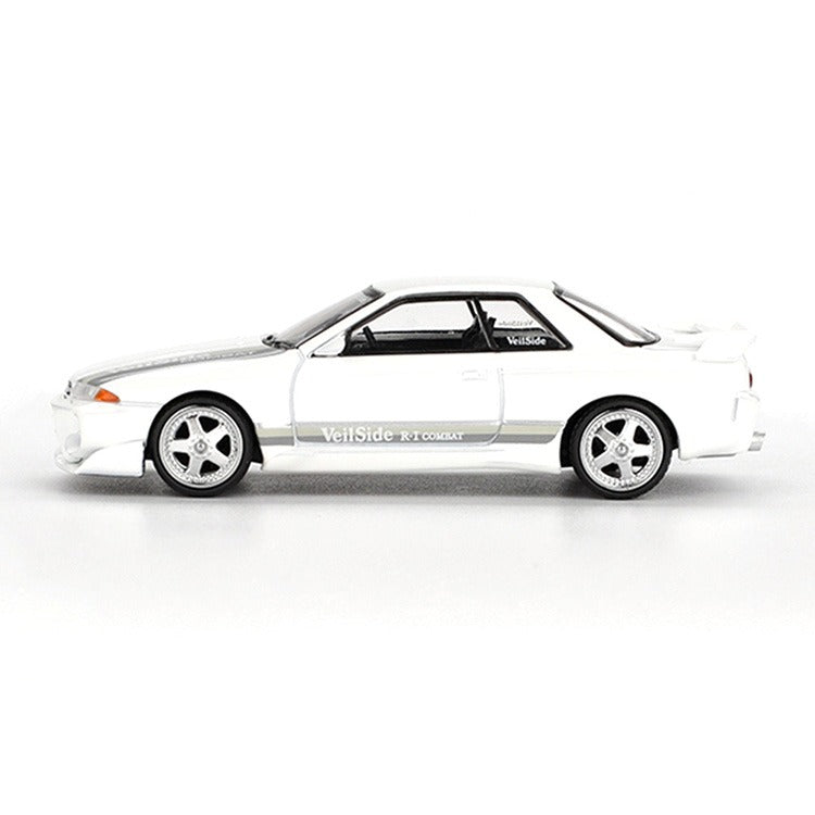 Mini GT MGT01066 Nissan Skyline GT-R R32 VeilSide Combat C-I 1:64 White