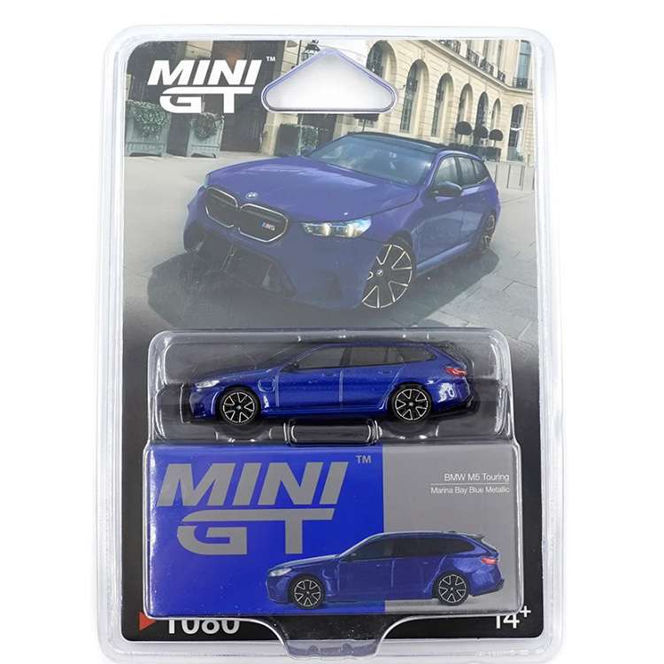 Mini GT MGT01080 BMW M5 Touring G99 1:64 Marina Bay Blue Metallic