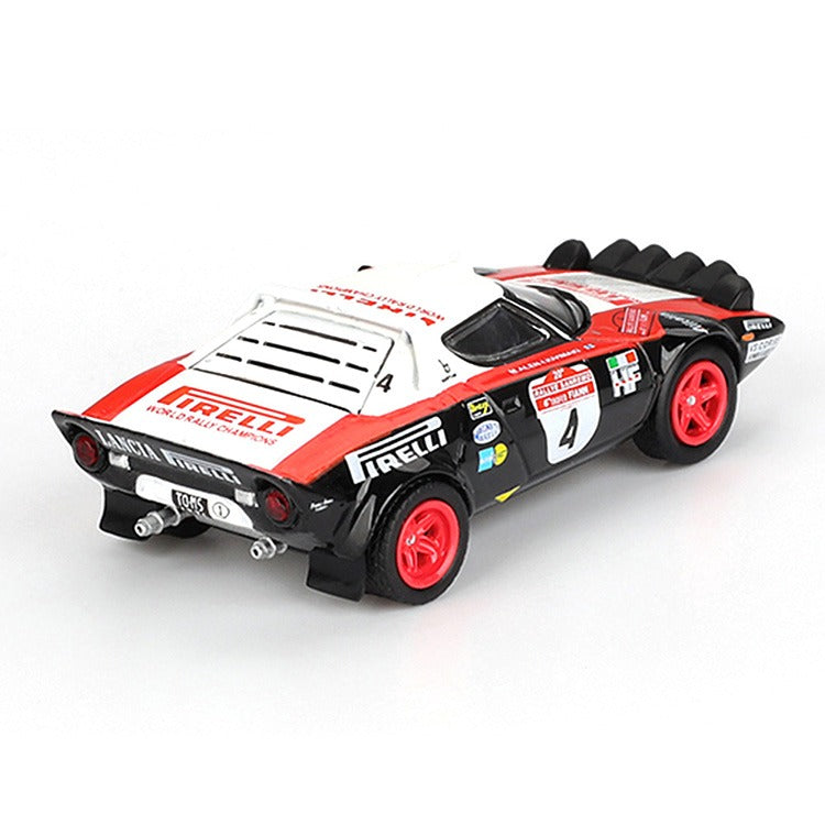Mini GT MGT01084 Lancia Stratos HF #4 1978 Rally Sanremo Winner 1:64