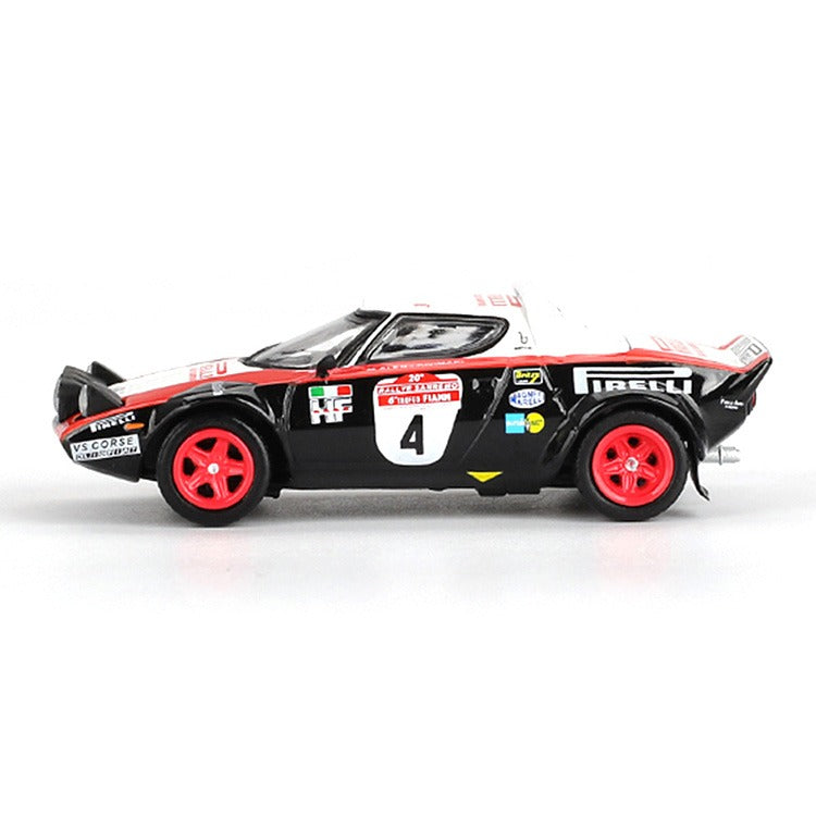 Mini GT MGT01084 Lancia Stratos HF #4 1978 Rally Sanremo Winner 1:64