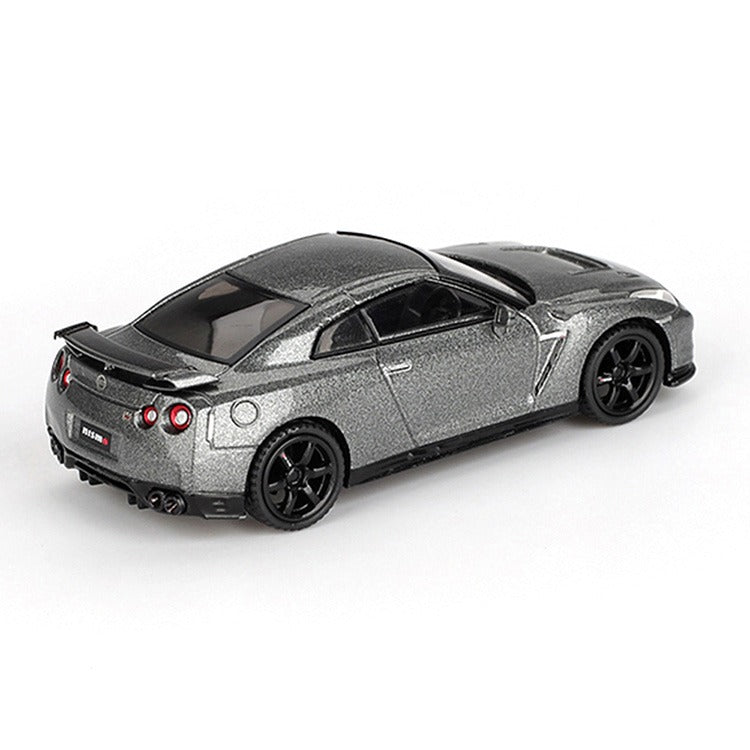 Mini GT MGT01089 2013 Nissan Skyline GT-R R35 Nismo CRS Version 1:64 Dark Metal Gray