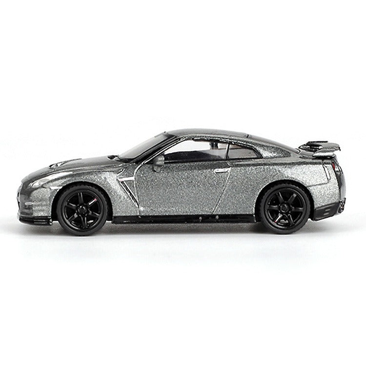 Mini GT MGT01089 2013 Nissan Skyline GT-R R35 Nismo CRS Version 1:64 Dark Metal Gray