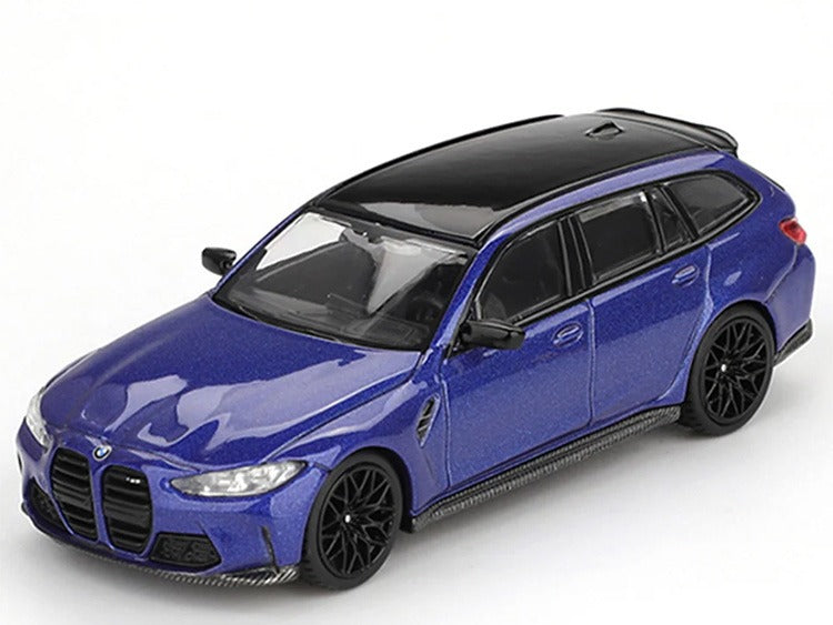 Mini GT MGT01090 BMW M3 Competition Touring 1:64 Portimao Blue Metallic