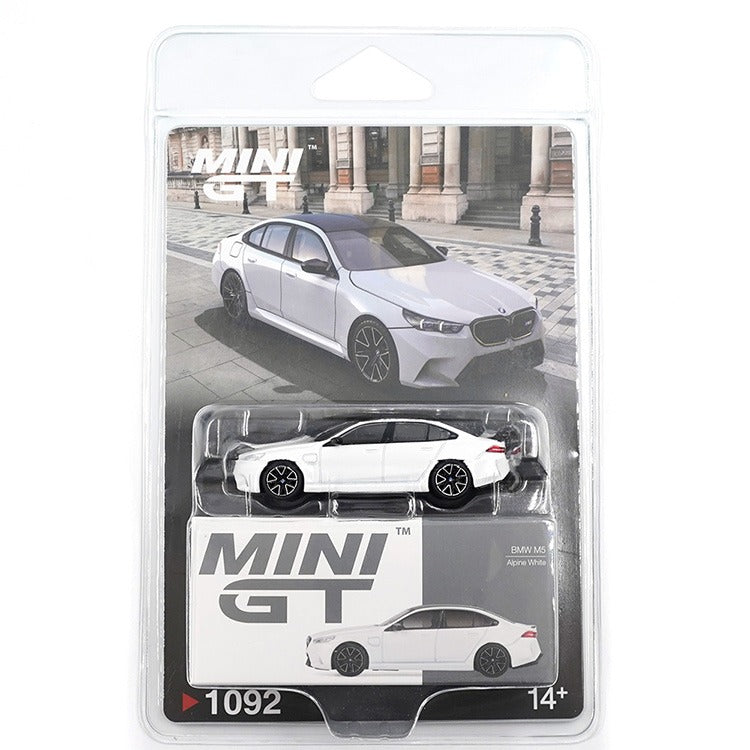Mini GT MGT0109 BMW M5 1:64 Alpine White