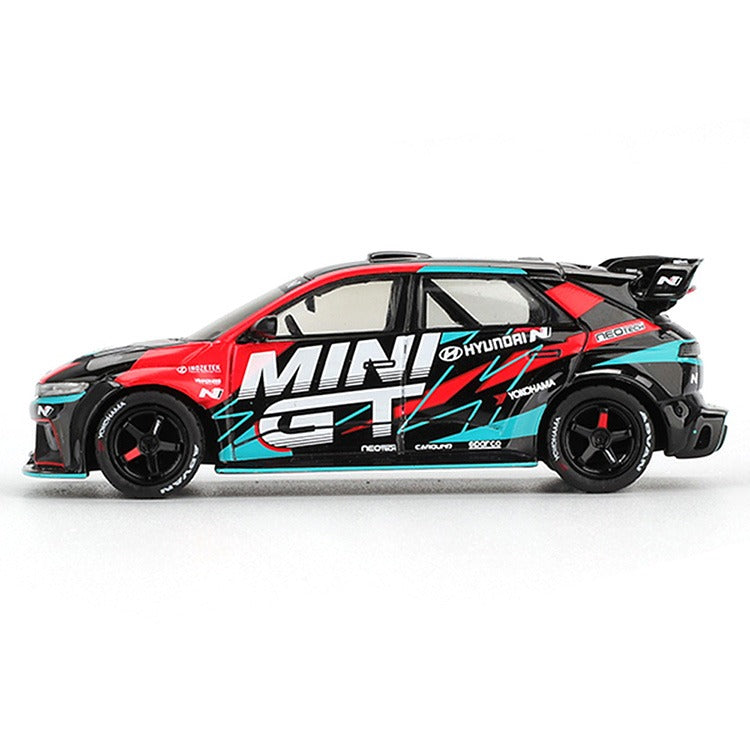 Mini GT MGT01098 Hyundai Ioniq 5N MINI GT RS-01T 2025 Tokyo Auto Salon 1:64 Black
