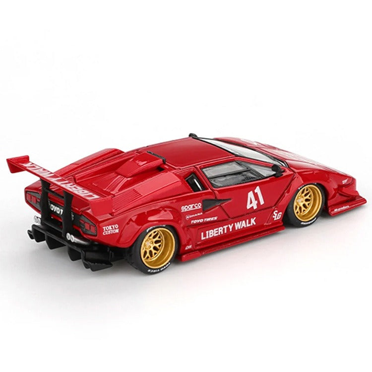 Mini GT MGT01100 LBWK Liberty Walk LB Works Lamborghini Countach 1:64 Red
