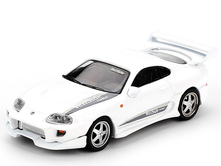 Mini GT MGT01104 Toyota Supra VeilSide Combat V-I 1:64 White