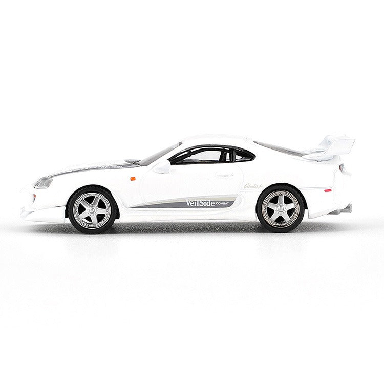 Mini GT MGT01104 Toyota Supra VeilSide Combat V-I 1:64 White