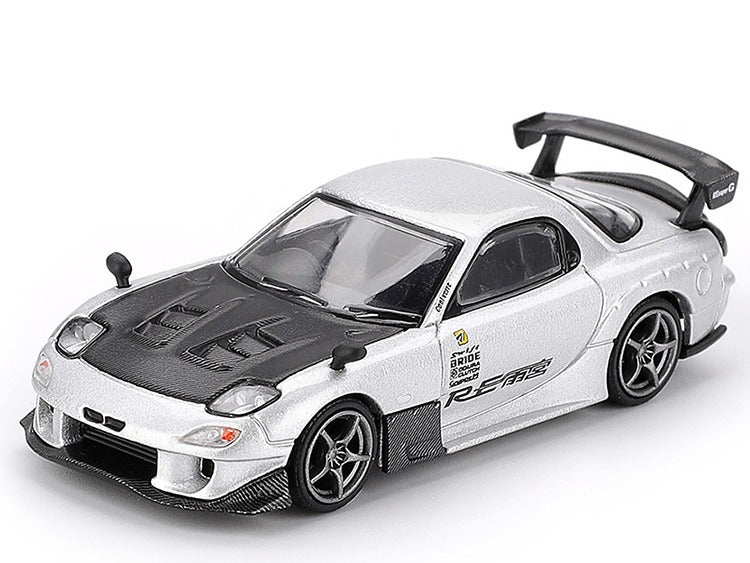 Mini GT MGT01106 Mazda RX-7 Re-Amemiya 1:64 Metallic Silver