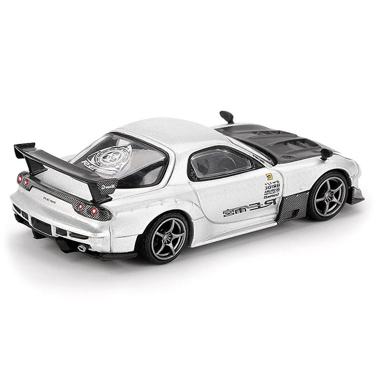 Mini GT MGT01106 Mazda RX-7 Re-Amemiya 1:64 Metallic Silver