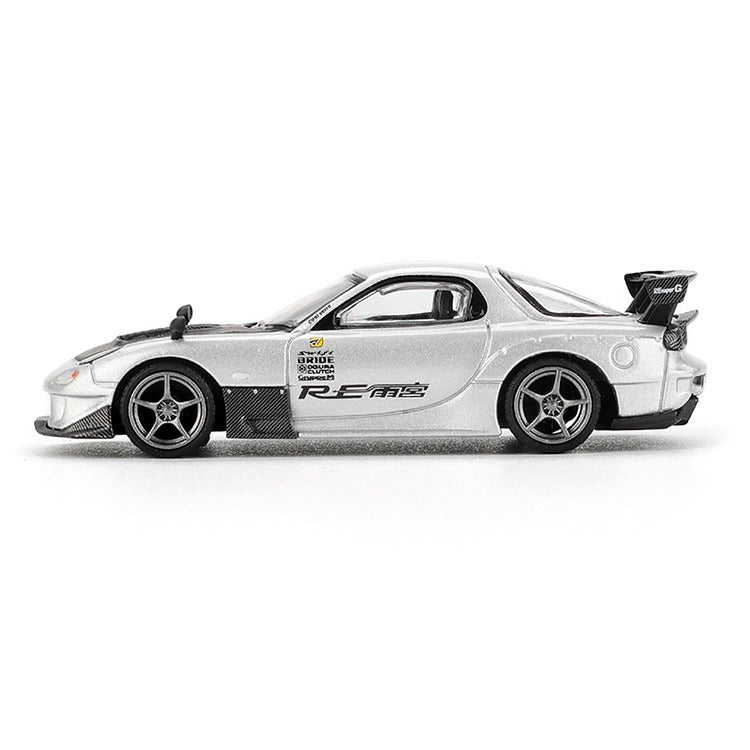 Mini GT MGT01106 Mazda RX-7 Re-Amemiya 1:64 Metallic Silver