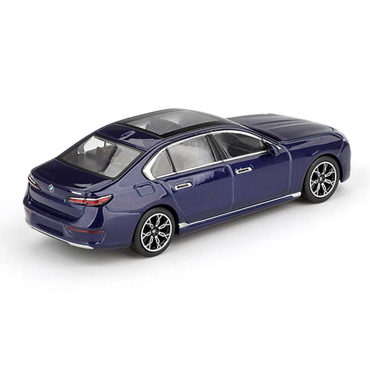 Mini GT MGT01111 BMW i7 xDrive60 1:64 Tanzanite Blue Metallic