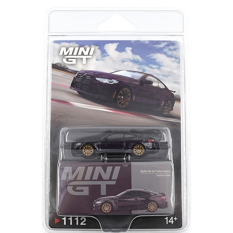 Mini GT MGT01112 BMW M4 M-Performance G82 1:64 Daytona Violet