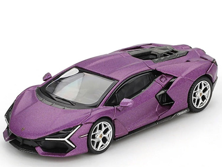 Mini GT MGT01121 Lamborghini Revuelto Viola 30th 1:64 Matte Purple