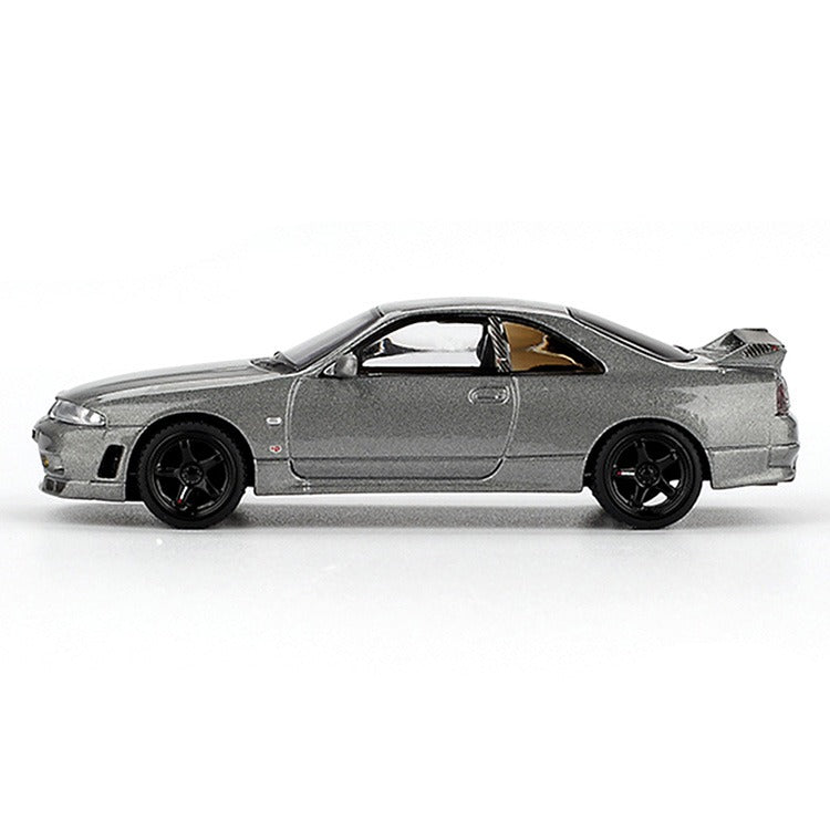 Mini GT MGT01128 Nissan Skyline GT-R Nismo BCNR33 CRS Version 1:64 Dark Metal Gray