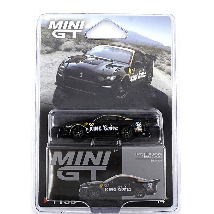Mini GT MGT01130 Shelby GT 500 Dragon Snake Concept 1:64 Gold / Black