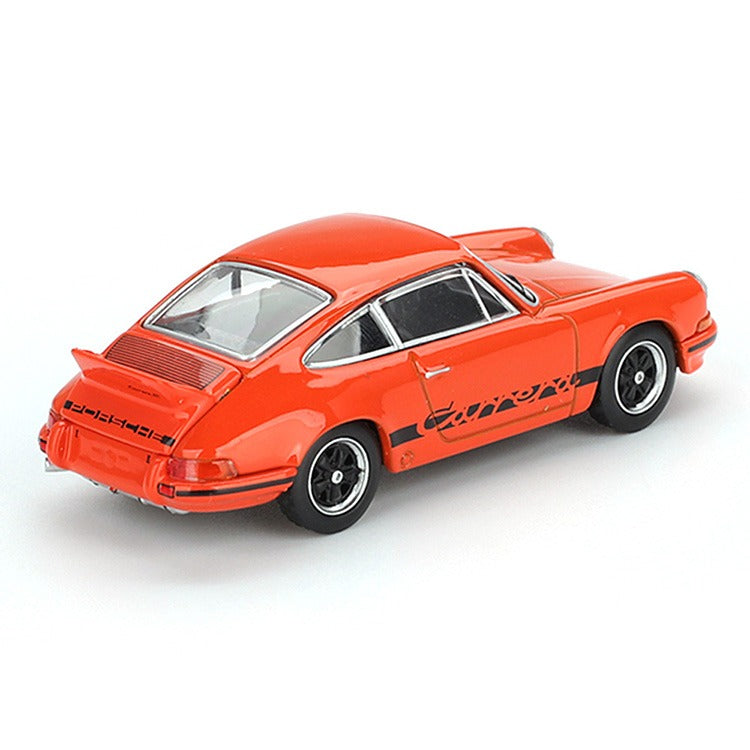 Mini GT MGT01142 Porsche 911 Carrera RS 2.7 1:64 Tangerine with Black Livery