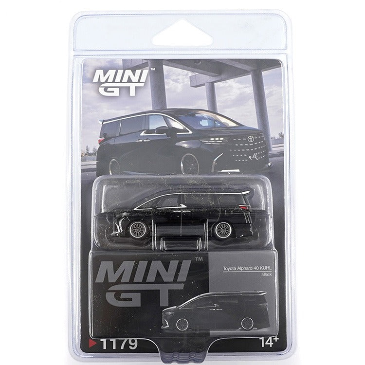 Mini GT MGT01179 Toyota Alphard 40 KUHL Van 1:64 Black