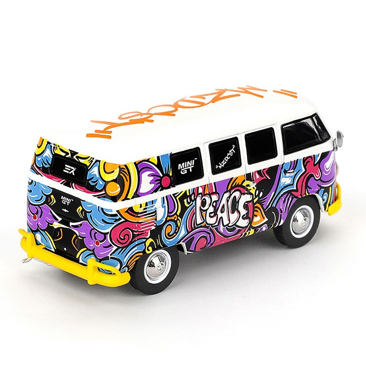 Mini GT MGT01191 VW Volkswagen T1 Microbus Mizu Design 1:64