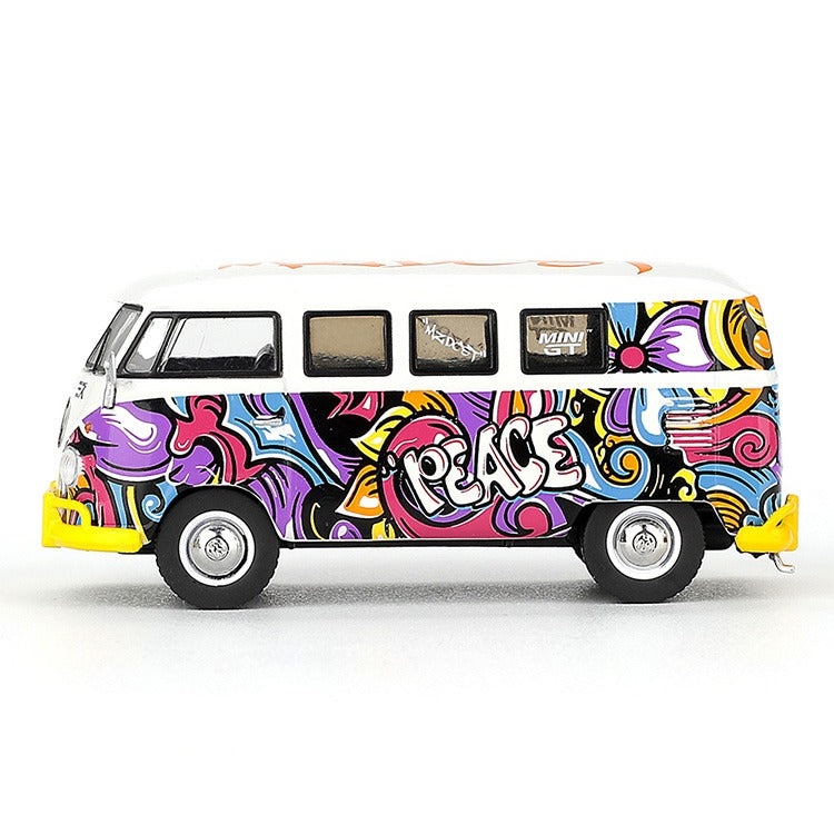 Mini GT MGT01191 VW Volkswagen T1 Microbus Mizu Design 1:64