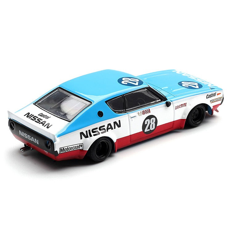 Mini GT MGT01212 Nissan Skyline Kenmeri Liberty Walk LBWK Nissan Racing 75 concept 1:64