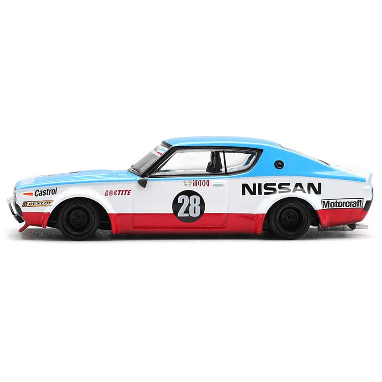 Mini GT MGT01212 Nissan Skyline Kenmeri Liberty Walk LBWK Nissan Racing 75 concept 1:64