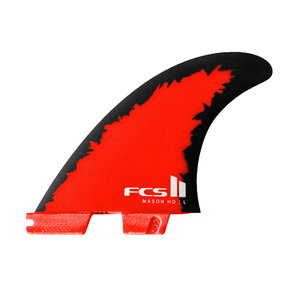 FCS II MH PC AirCore Code Red Medium Tri Fins